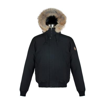 China Bechance Waterproof Mens Winter Jacket Hooded With Fur Filling Jacket Hot Seller for sale