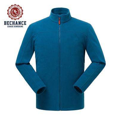 China Sustainable Cheap Mens High Collar Fleece Softshell Jacket For Outdoor Clothing for sale