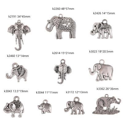 China Hiphop Metal Zinc Alloy Elephant The Small Charm Of Jewelry Fit Animal Dangle Charms For Jewelry Grades for sale