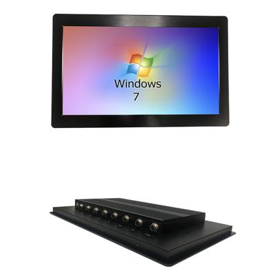 China Fanless Industrial Waterproof Capacitive Tablet PC 21.5 Industrial Computer 100*100mm (VESA Ip65 Inch Touch Screen PC Bracket Wall Mounted) for sale