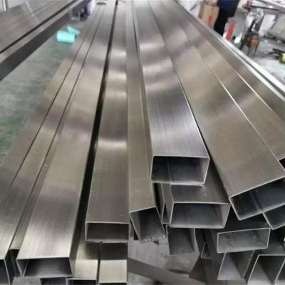 China Cold Rolled 304 Stainless Steel Tube Rectangular Pipe Bright 2b Hollow for sale