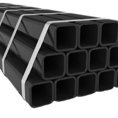 China Q345 soldou a tubulação de aço carbono suave sem emenda/tubo de aço preto de /rectangular da tubulação de aço do quadrado de ERW à venda