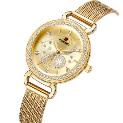 China Popular Brand Original Waterproof Award Manufaturer Iced Out Case Lady Watches Gifts Party Business Summer Travel Watches for sale