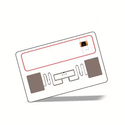 China UHF HF Dual Frequency RFID Card ISO14443A+1800-6C Protocol gecombineerd 13.56MHz/125Khz Te koop