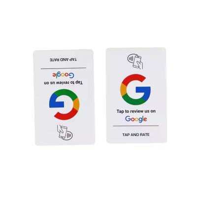 China Protocolo ISO 14443A NFC Tarjeta de revisión de Google Programable NTAG 215 NTAG 216 en venta