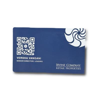 China 13.56Mhz Custom Metal NFC Card Business NFC Uitnodigingskaart Rechthoekig Te koop