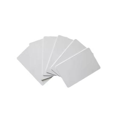 China 13.56Mhz 85.5*54mm Afdrukbare Plastic RFID Card Wit Blank Zelf Inkjet Printing Te koop