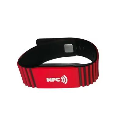 China Sport NFC Silicone Armband NFC Armband Voor mobiel telefoon lezen / opnemen Te koop