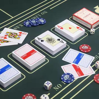 Cina Stampa personalizzata Casinò Acque resistenti RFID Cartoline da poker 85.5mm X 54mm in vendita