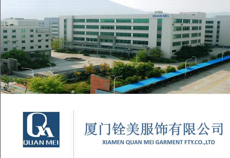 Verified China supplier - Xiamen Hang Mei Garment Fty. Co., Ltd.