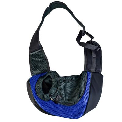 China Viable Adjustable Shoulder Front Pet Bag Breathable Mesh Portable Bag for sale