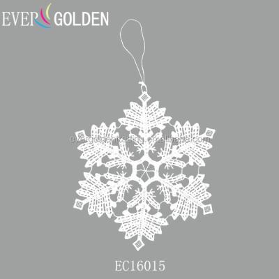 China Classic High Demand Christmas Tree Snowflake Cotton Products Import Christmas Tree Pendant Decoration /X-mas Decoratio for sale