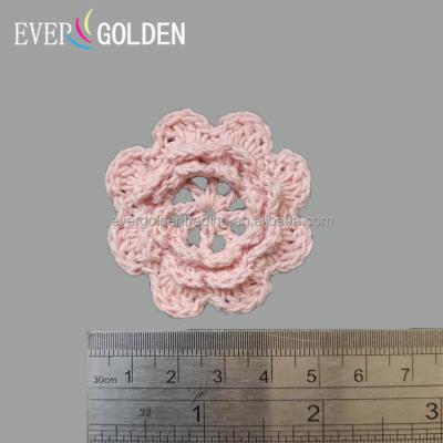 China Factory Price Flower Handmade Hook Applique Embroidered Patches Decorative Hat Clothes DIY Accessories DIY Clothing for sale