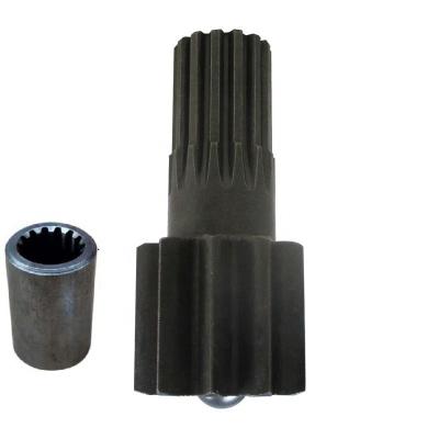 China Excavator Excavator Drive Motor Parts Sun Gear Transmission Final Shaft Coupling for sale