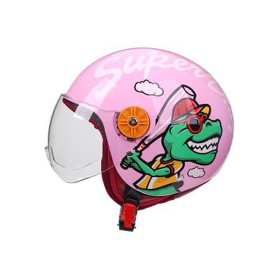 China Head Safe High Quality Racing Style For Kids Face Motorcycle Helmets ABS Motocross Helmet EEC Motorcycle Half Dot for sale