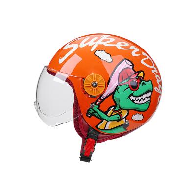 China Main Safe Wholesale Quality ABS Half Face Children Motorcycle Open Face Helmet for sale