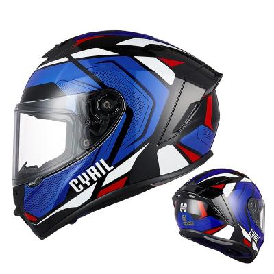 China Motorcycle CYRIL-FF360 Design ABS New Cheap Helmet Helmet Protector Stylish Cool Colorful Wholesale High Quality Motorbike for sale