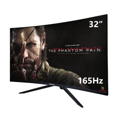 China Computer Monitor PC QHD 2K Widescreen LCD Frameless Curved Monitor For Computer 32 Inch Gaming Monitor for sale