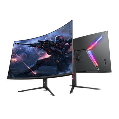 China 32 Inch Curved LCD Screens 2K 144hz 165Hz Frameless LED Monitor PC Curved Screen Gaming Monitor for sale