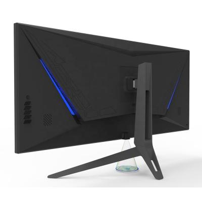 China 34 inch Curved Monitor PC Computer 4k UHD 144Hz Curved Monitor IPS 21:9 Gaming Monitor with Speaker for sale