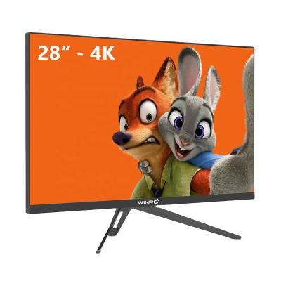 China Speaker LCD Screens UHD 60Hz 75Hz Monitor 28