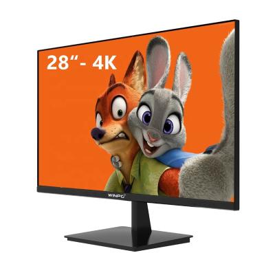 China Speaker IPS 4k Desktop Monitor 28 Inch Gaming Monitor 4k 1ms 60Hz 75Hz Monitor 3840x2160 144hz for sale