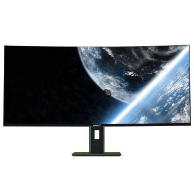 China 38 Inch 21:9 UHD 4k Curved Gaming Monitor 144Hz IPS Curved 60Hz 75Hz Computer Monitor With HD-MI2.1 for sale