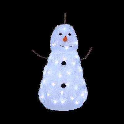 China Outdoor Christmas Festival Decoration Baby Snow Treasure Baby Room Decoration Acrylic White Cute LED Night Light for sale