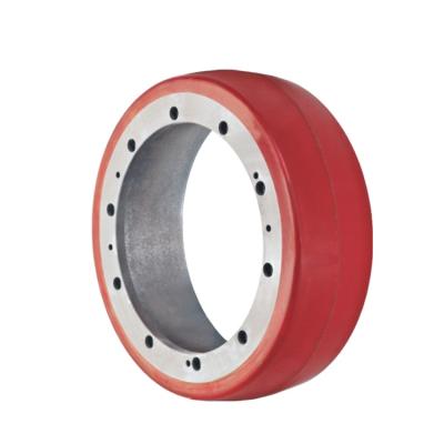 China Factory PU diving wheel for dalong electric forklift dia.225*70mm-J for sale