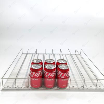 China HIPS/ABS Shelf Pusher For Vending Machine Refrigerator Sliding Shelf Retail Store Display Pusher Roller Rack for sale