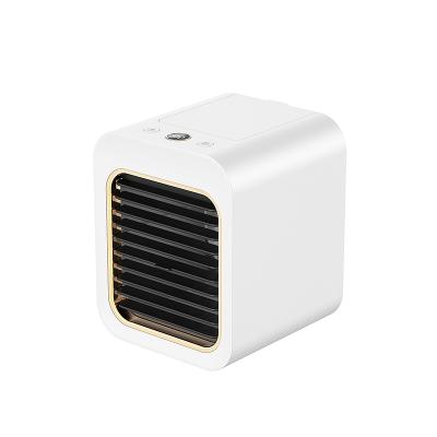 China Mini Personal Air Cooling Fan Mini Spray Water Cooling Function Portable USB Air Conditioner Humidifier Purifier Fan Table Mist Air Cooler Fan for sale