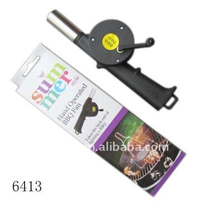 China Easily Cleaned BBQ Fan , Plastic Barbecue Tools for sale