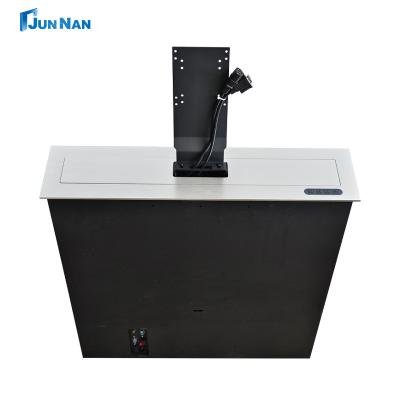 China Automatic 8.5KG Load Monitor Lift Pop Up Computer Screen Lifter With LED Screen for sale