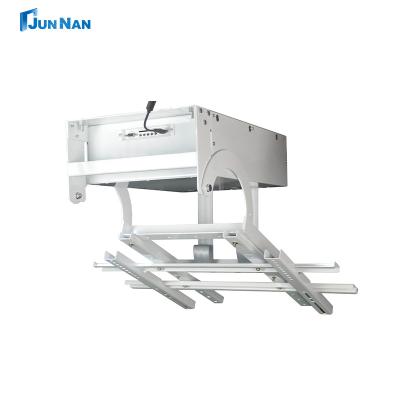 China Retractable hidden wall mounted motorized flip up ceiling tv lift mount mechanism for sale