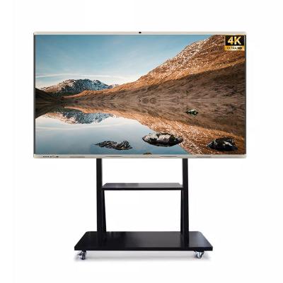 China kantoormonitor full hd oder 4k 65-inch hd mobiele tv platte-paneel wandschermen conferentieruimte schermen Te koop