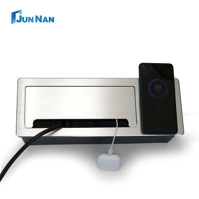 China 175 Flip Socket Power Strip Recessed com Multifunção Socket Table para mobiliário executivo de escritório à venda