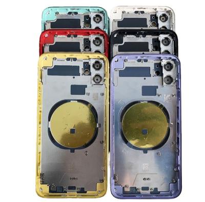 China Stainless steel back for iphone housing with small parts for Iphone XR convert to Iphone 12 13 for sale