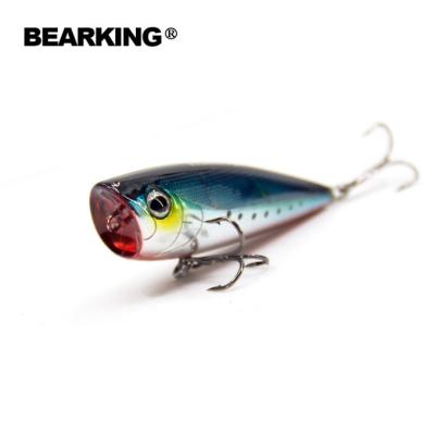 China Professional ABS Plastic 5color Bearking Hot Fishing Lure For Single Snap 60mm Primer 7g PVC Box Crankbait Hard Minnow for sale