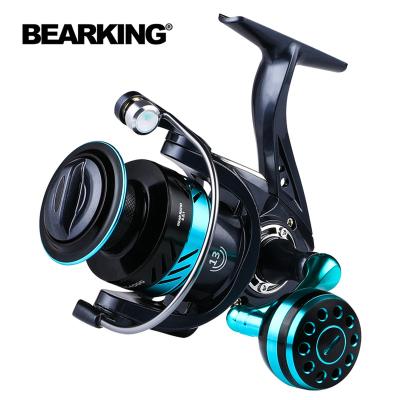 China BEARKING DKPro Series Fishing Reel Max Drag 10kg 5.2:1 Gear Ratio Straight Metal Spool Spinning Rocker Seawater Reel Spinning Rocker for sale