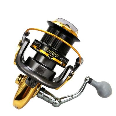 China NEWMAJOR TF8000-11000 Saltwater Straight Fishing Reel Spinning Cast Reel Fishing Spinning Reel Far With Power Button for sale