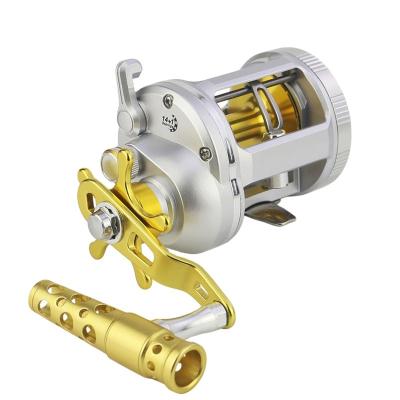 China NEWMAJOR Straight Max Straight DRAG Black and Silver Reel Cast Corrosion Protection 28kg Left and Right Sea Baitcasting Reel for sale