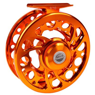 China Right Hand Newmajor 5/7 7/9 9/10 WT Flywheel Fly Fishing Reel CNC Machine Cut Big Shaft Aluminum Die Casting Fly Reel for sale