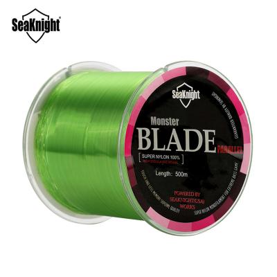 China High Strength Brand 2-35LB Series SeaKnight 500m Nylon Fishing Line Blade Material Line Mono Nylon Monofilament Japan Carp Fish Line for sale