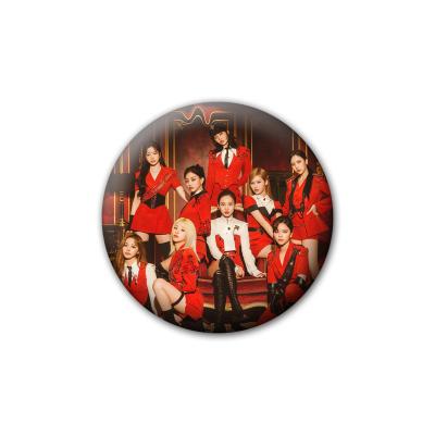 China Wholesale Europe Kpop Twice Pin Button Badge PLUS and More Plastic for sale