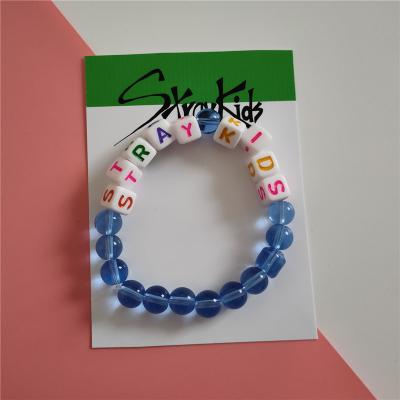 China Other Wholesale Kpop Stray Kids Bead Bracelet for sale