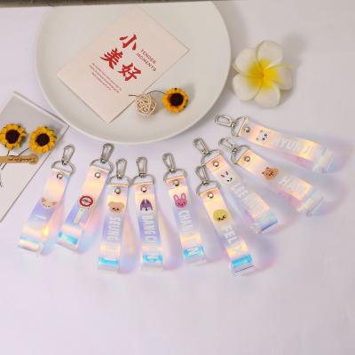 China Europe Wholesale Kpop Straykids Lanyard Phone Chain Bag Pendant Name Bar Plastic PVC Lanyard for sale