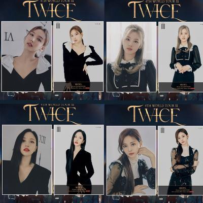 China The Other Wholesale 2pcs/set Kpop Twice 4th WORLD TOUR Wallpaper Adhesive Sticker Poster for sale