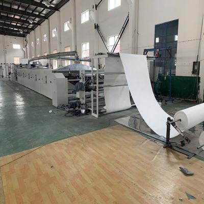 China Hot Sale Medical Customized Nonwoven Fabrics Dot Paste Coating Machine for sale