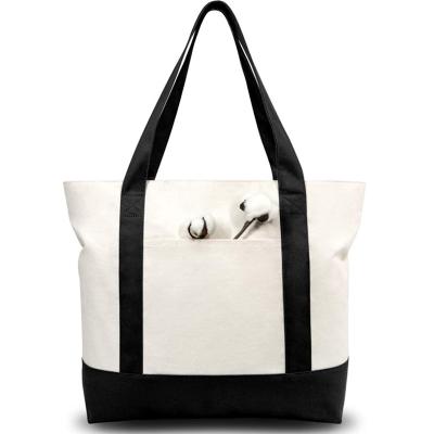 China Manufacturers Folding Tote Bag Cotton Canvas Shopping Bag Cotton Bags Packaging for sale