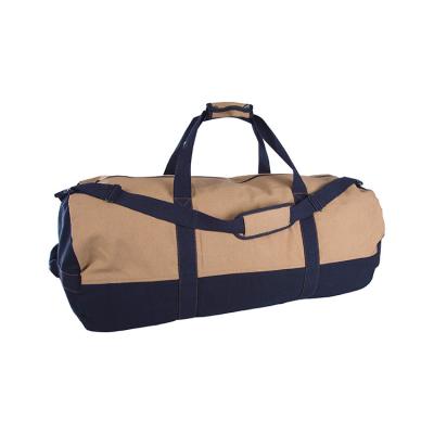 China Custom Multifunctional Water Proof Large Capacity Canvas Duffel Bags Durable Travel Bag With Zipper for sale